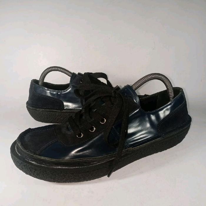 Prada original leather loafers 40 size woman shoes