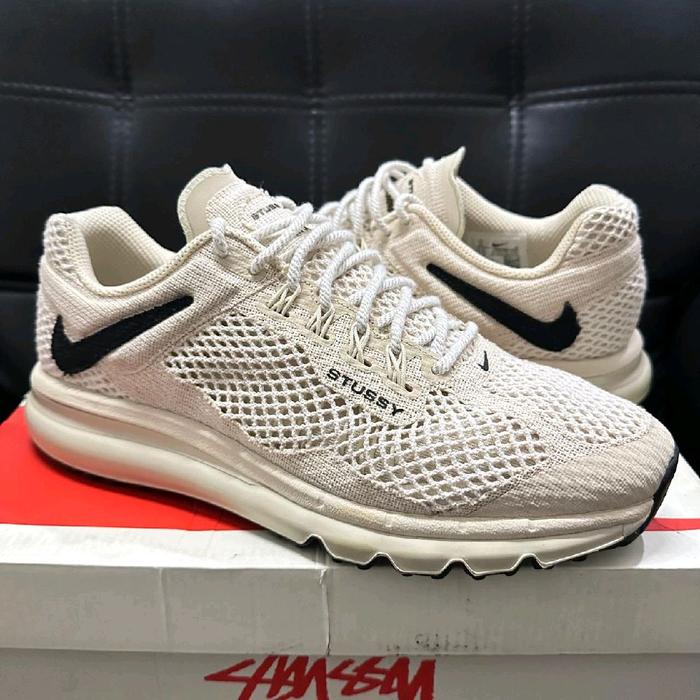 Nike Air Max 2013 Stussy Fossil Size 45 Like New 100% Original