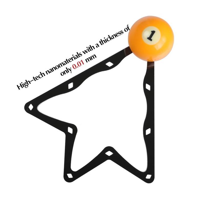 Triangle Magic Ball Rack Sheet Segitiga Bola Billiard Bola 9 Rak Bola Biliar Rak Bola Billiard