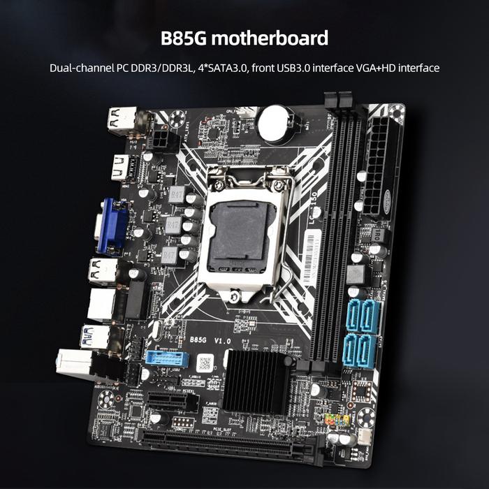B85 PC Motherboard LGA1150 Desktop Motherboard DDR3 Dual Channel
