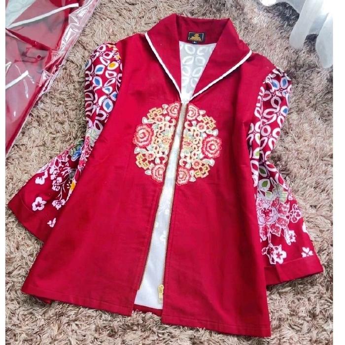 Blazer Batik Masayu - Atasan Batik - Batik Wanita Modern