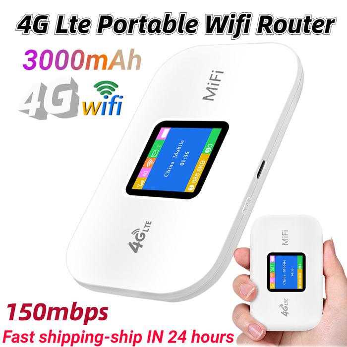 4G Lte Router Wireless Wifi Portable Modem Mini Outdoor Hotspot
