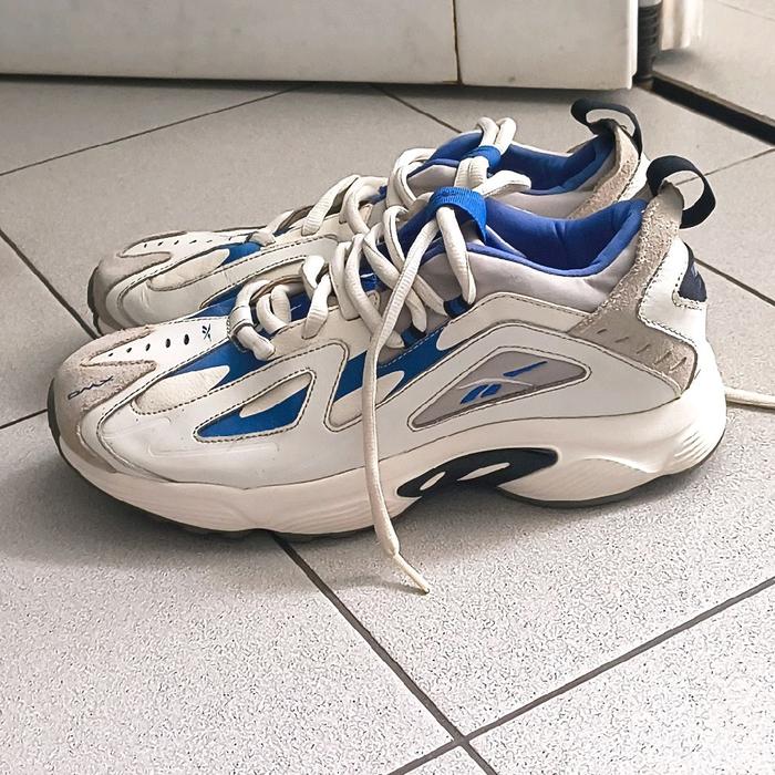 Reebok DMX Series 1200 LT Grey Cobalt – Size 42 / 27cm – Kondisi Bagus