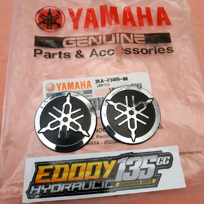 EMBLEM GARPUTALA CROM RX KING - EMBLEM TANKI RX KING [NTS]