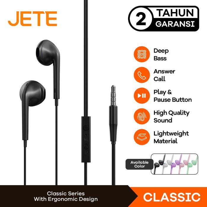 Headset | Headphone | Handsfree | Earphone JETE Classic Original