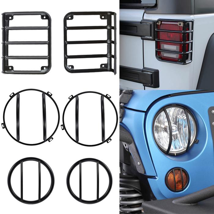 Lampu LED, untuk Jeep Wrangler JK 2007-2017 lampu depan lampu sein