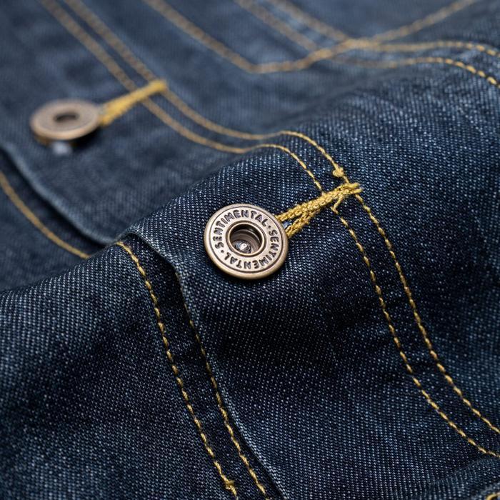 Ssst Coverall Shortsleeve Jumpsuit Denim Indo