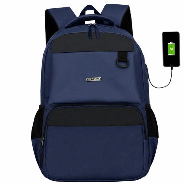 [JURAGAN TAS] POLO MIAMI TAS RANSEL ANTI AIR TAS BACKPACK PRIA WANITA STYLE KOREA TAS PUNGGUNG DENGA
