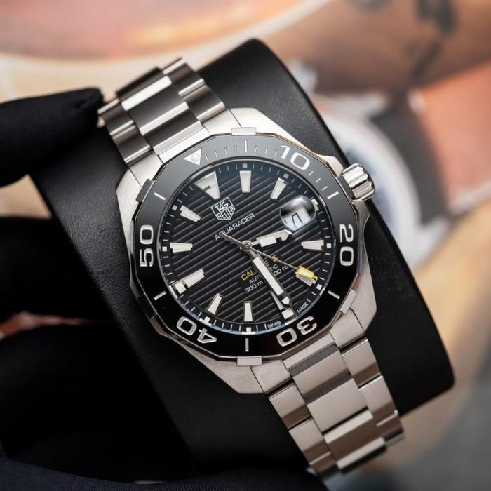 SWISSTagHeuerReplicaWatch Aquarace Black Dial 43mm CALIBER 5 SUPER CLONE QUALITY