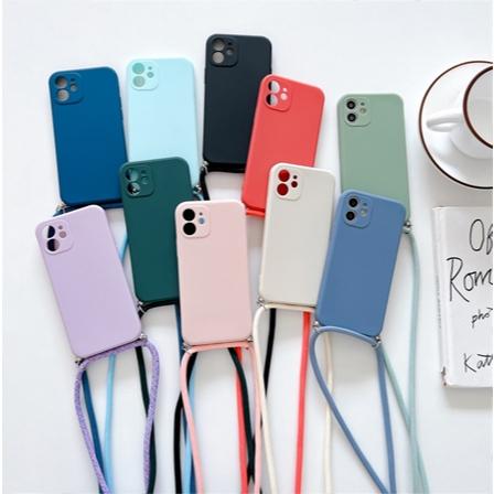 Softcase Macaron + Tali Sling Redmi 13 13C 12C 10C 9C Redmi A3 A1 A2 M5S 10A M3 9T Note 12 Note 13 6