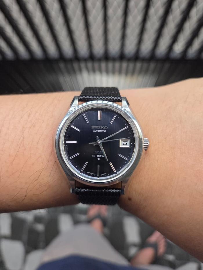King Seiko 5625-7120 Blue Navy Dial Automatic