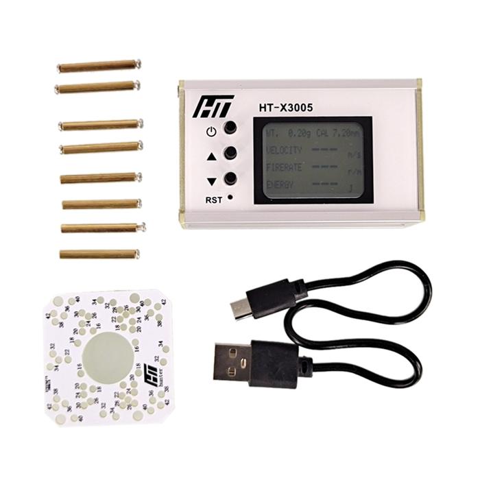 HT-X3005 Speed Meter Ball Velocity Energy Measurement Chronograph