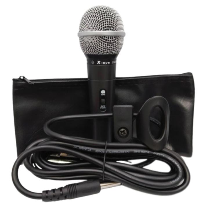 Microphone Kabel Xsys Mic SK-55W Original Mic Mantap Suara Jernih