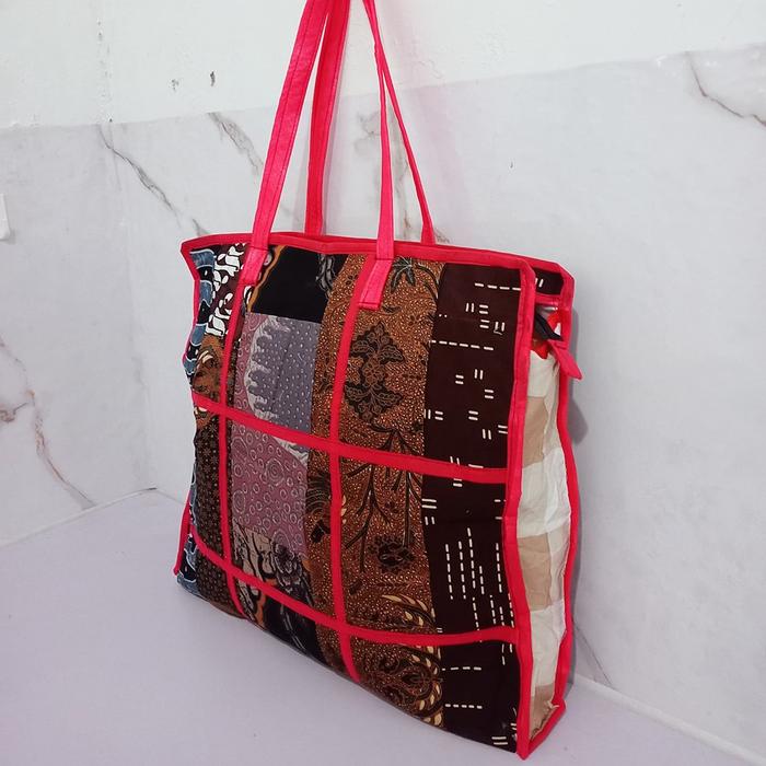 Tas Belanja Tas Laundry Tas Batik Travel Bag Tas Jogja Model Kotak Riens Collections
