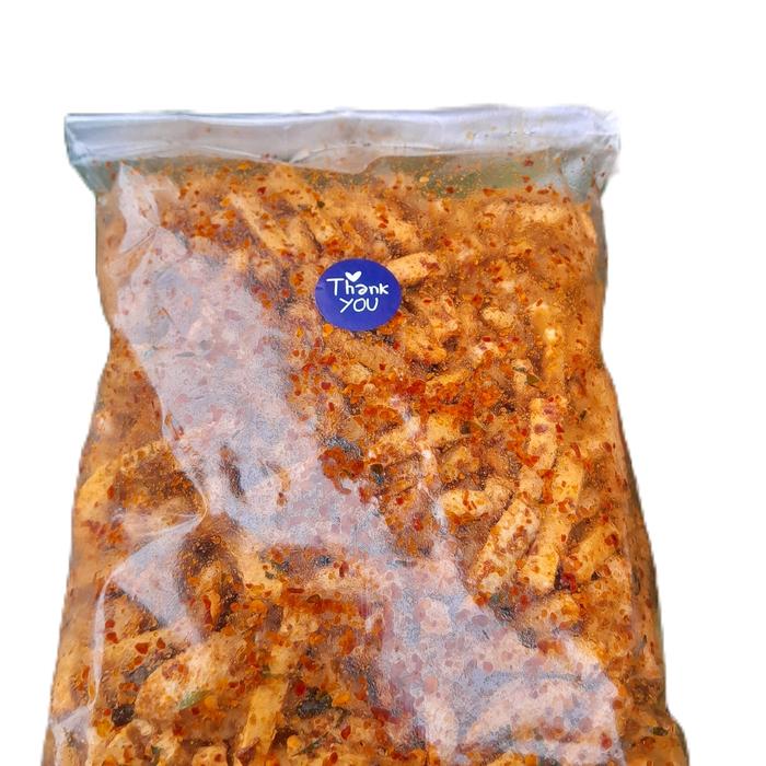 basreng pedas daun jeruk 1kg