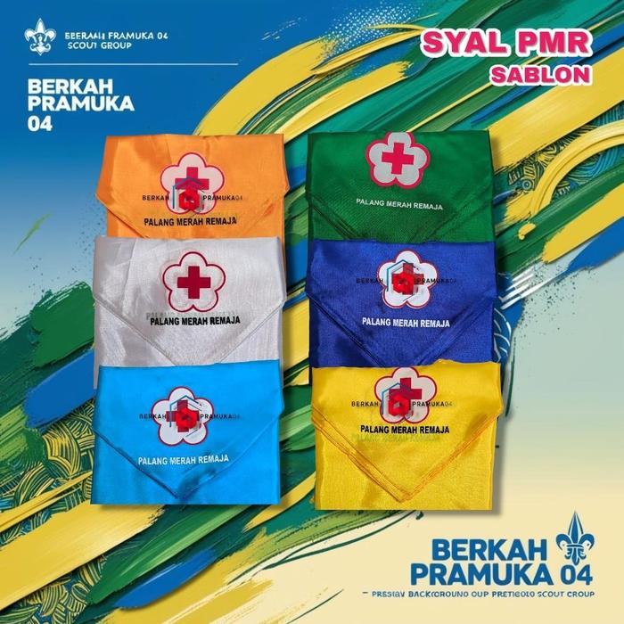 SYAL SCRAFT LEHER PMR MADYA WIRA SD SMP SMA SABLON VARIASI LENGKAP Anak