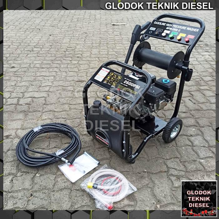 MESIN BENSIN GASOLINE HIGH PRESSURE WASHER / MESIN CUCI STEAM MATSUMOTO MPW-2600 G