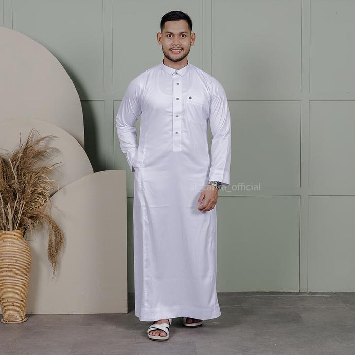 AL ZAHRA Gamis Pria AZ-2054 A Lengan Panjang