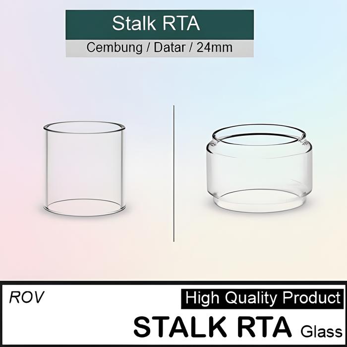 Promo STALK RTA Replacement Glass | kaca pengganti tabung gelas tank tangki