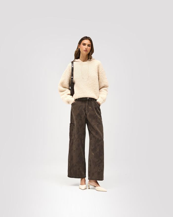 247 REPRESENT Arctic Knit Hoodie Womens