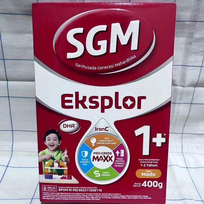 Susu SGM Eksplor 1+ 400 GR Madu & Vanila