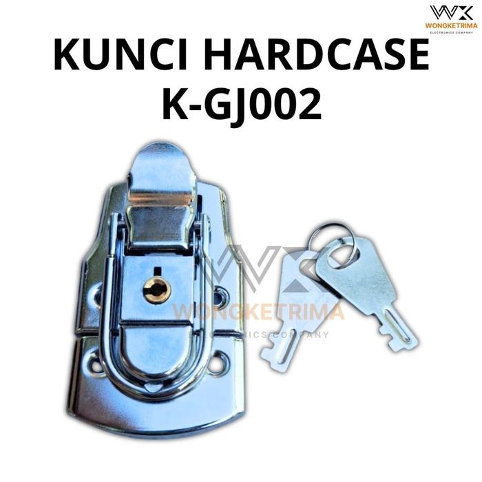 Kunci Hardcase K-GJ002 Model Anak Kunci Silver Dilengkapi 2 Anak Kunci Kunci Box Hardcase Flight Cas