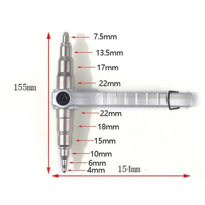 Swaging Tool Value Flaring Tool Pipa Ac Alat Pembesar Lubang 4-22 Mm