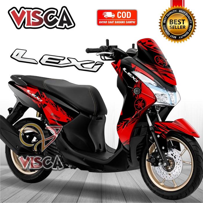 Decal Lexi Full Body Baru Stiker Motor Yamaha Lexi Full Body Decal Yamaha Lexi Full Body Striping Le