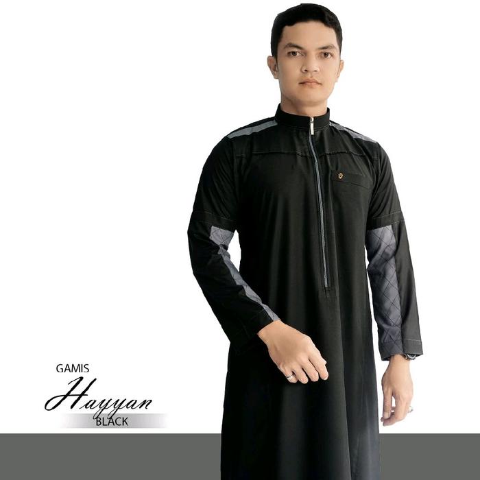 Gamis ATQIYA HAYYAN / Jubah Pria Dewasa / Gamis Atqiya / Gamis Trendy