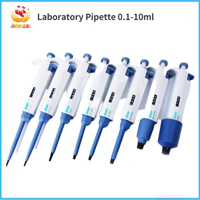 Pipet Laboratorium 0.1-10Ml Pipet Peralatan Laboratorium Micropipet