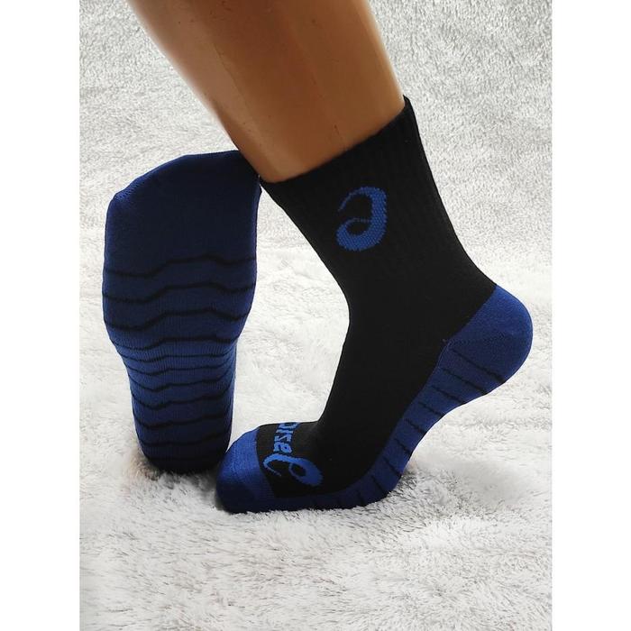 TERBARU Kaos Kaki Sport Asic Logo Unisex Pria-Wanita Bahan Spandek PE tali sepatu praktis | tali sep