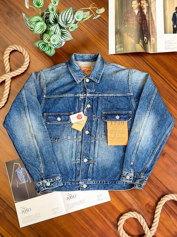 Studio D’Artisan D4536U - 1950’s Pre-washed Type II Denim Jacket