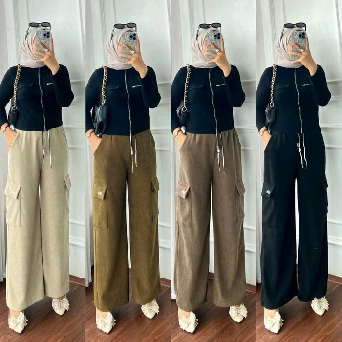Kulot Codoray Cargo Wanita/Celana Crago Codoray/Celana Panjang