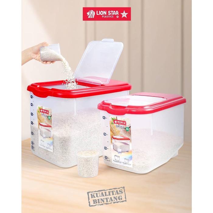 tempat beras Oriza Rice Box 6.5 kg Lionstar rice box