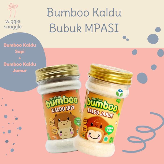 Bumboo Kaldu Bubuk MPASI Sapi Jamur Tanpa Tambahan Msg
