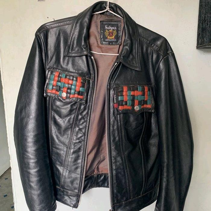 Jaket Schott Vintage Motif Original Made In USA