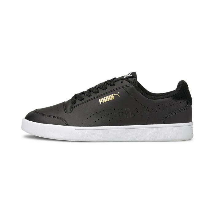Puma Sepatu Training Shuffle Perforated Puma Black-Puma Team Gold