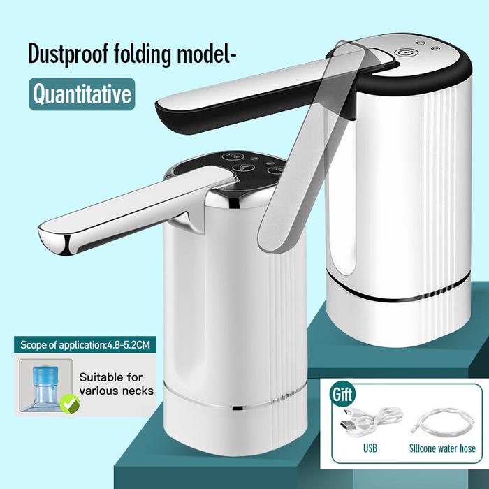 Folding Water Pump Water Dispenser Pompa Galon Electric 3 Tombol Premium Pompa Galon/Pompa Air Minum