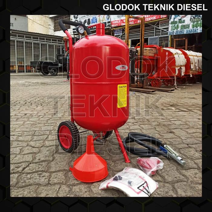 Sandblasting Tank Tangki Sand Blasting Kapasitas 75 Liter Wipro SB75
