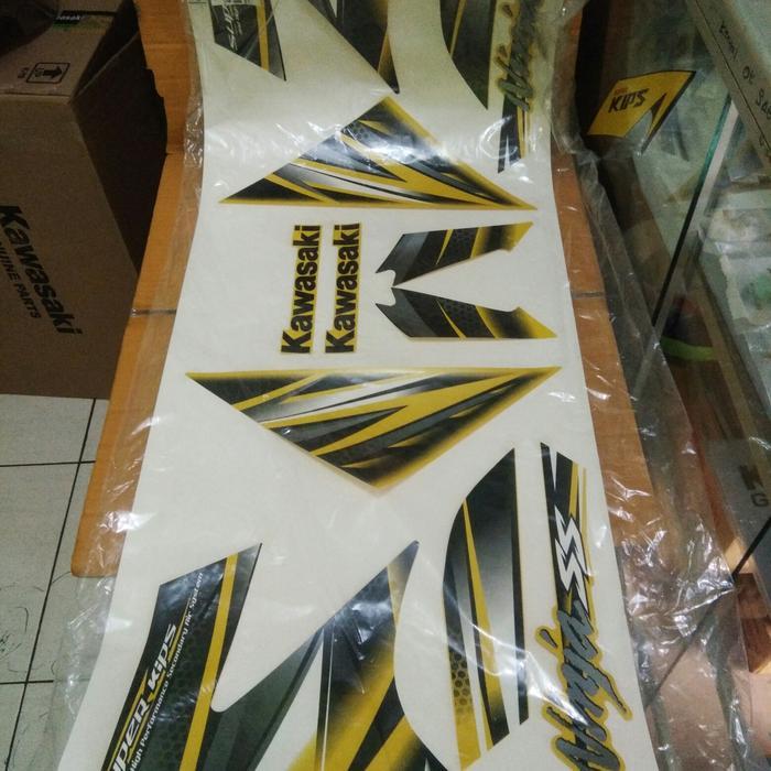 Striping stiker ninja ss kuning ori OSEAN