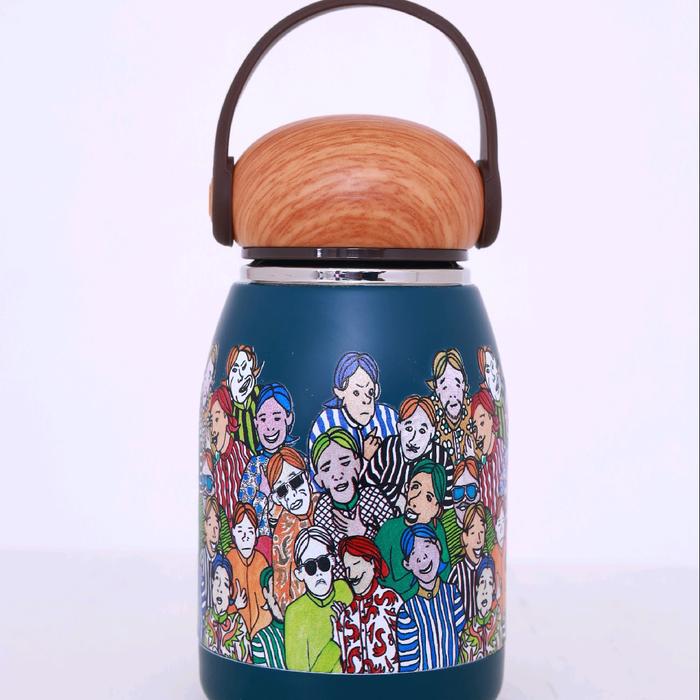 Termos Mini motif pak Blangkon #jogjastoryrasukan