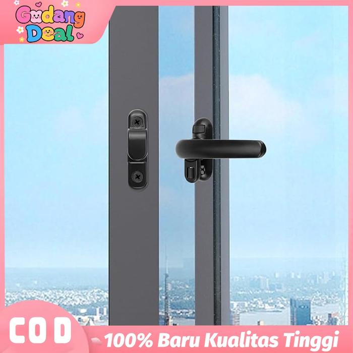 Gagang Jendela Aluminium Pengunci Rambuncis untuk Jendela Window Rambuncis Tingkap & Geser