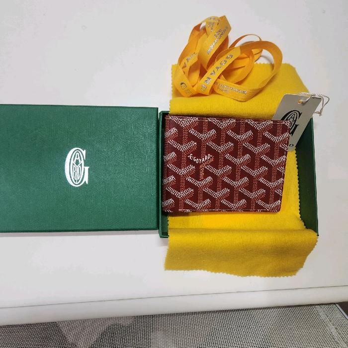 Goyard Victoire Red Men Wallet
