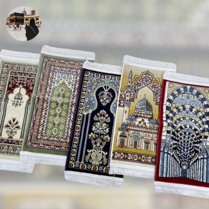 Ready Cod Sajadah Carpet Original Mekkah Madinah/ Sajadah Mini/Sajadah Muka/ Original Import Termura