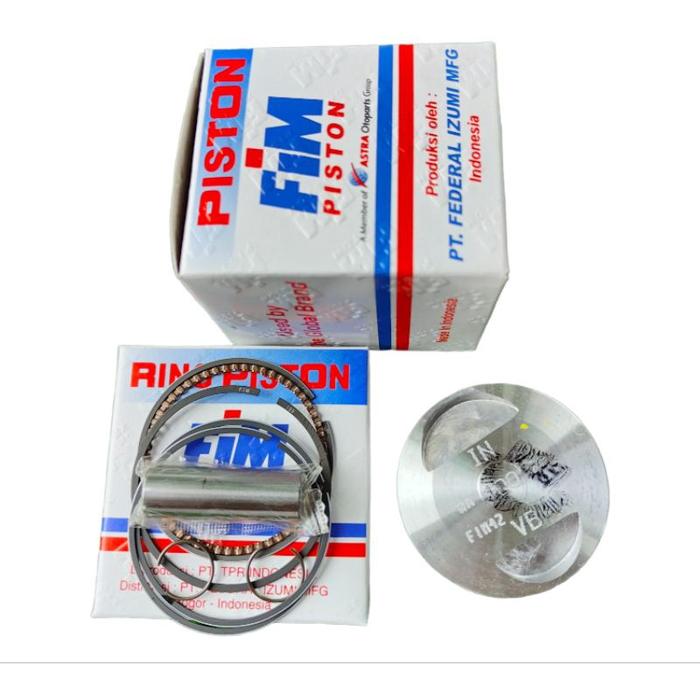 TERMURAH PISTON FIM BEAT KARBU SCOOPY KARBU VARIO 110 KARBU BLADE REVO SET PISTON RING PISTON SET
