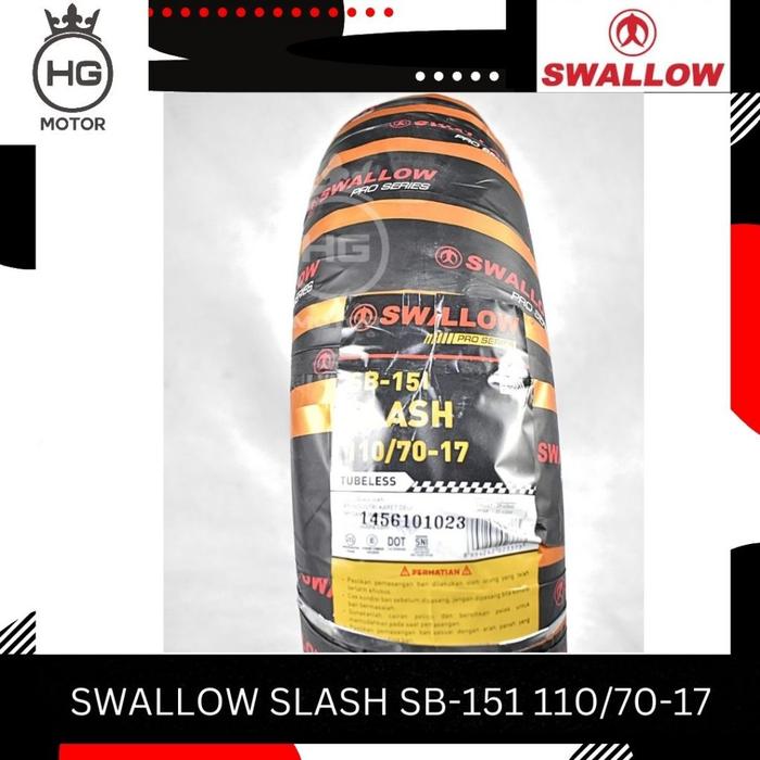 Ban Motor Swallow Slash Sb-151 110/ 70 Ring 17