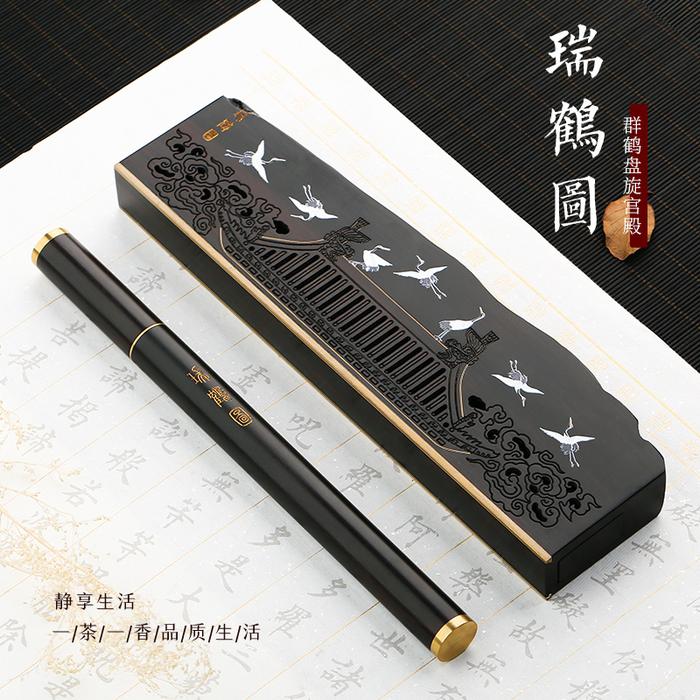 Ebony Incense Box Incense Burner Indoor Agilawood Stick Joss-Stick