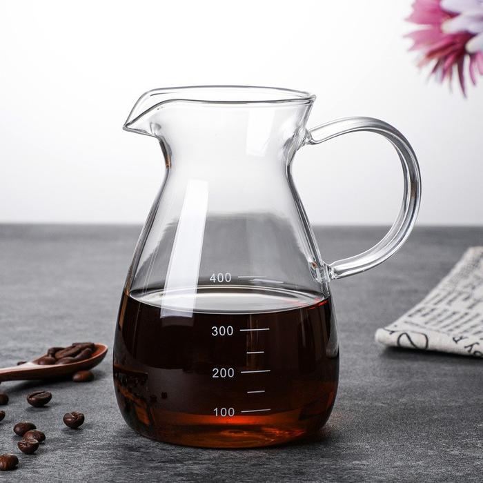 Pitcher Water Jug Teko Kopi Teh Kaca Pitcher Jus Gelas Pitcher