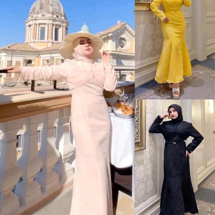 DRESS WOL PITA MUTIARA SS SHELLASAUKIA