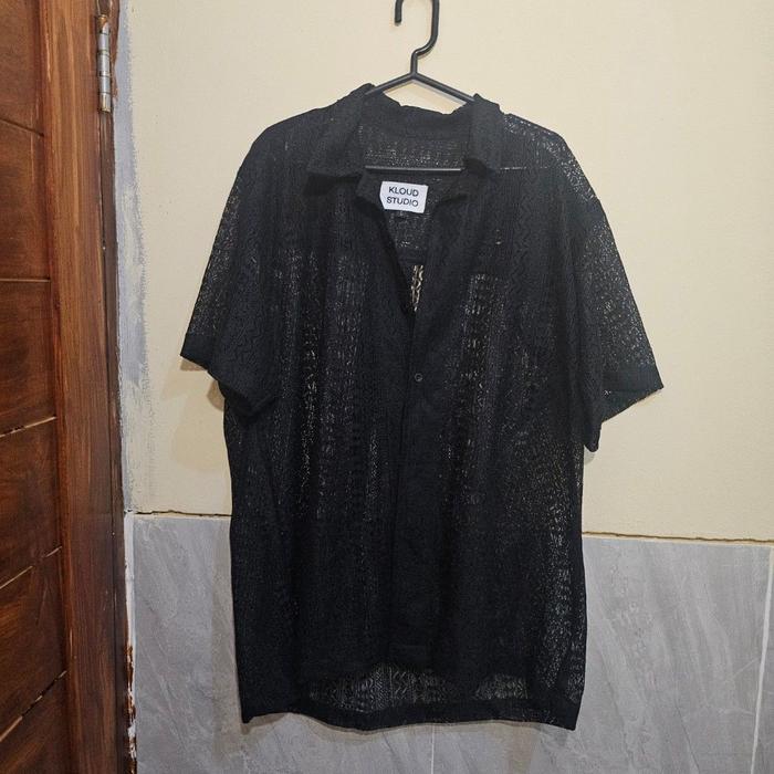 [PRELOVED] Kloud Studio Petra Black Lace Shirt